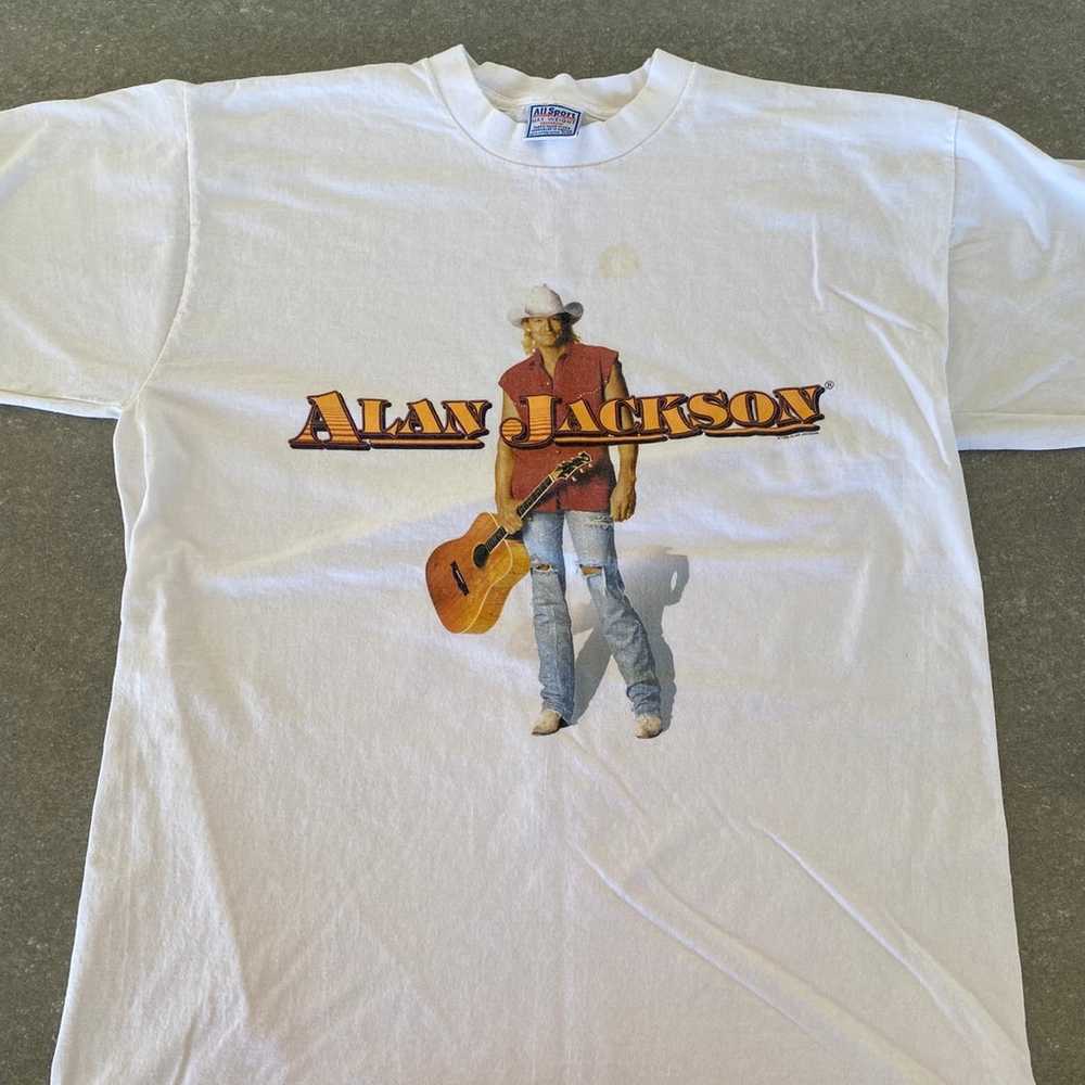 Vintage Shirt Alan Jackson - image 1