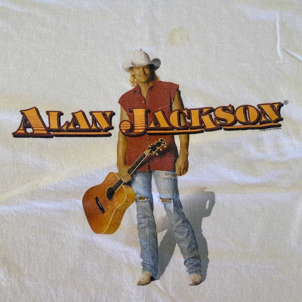 Vintage Shirt Alan Jackson - image 2