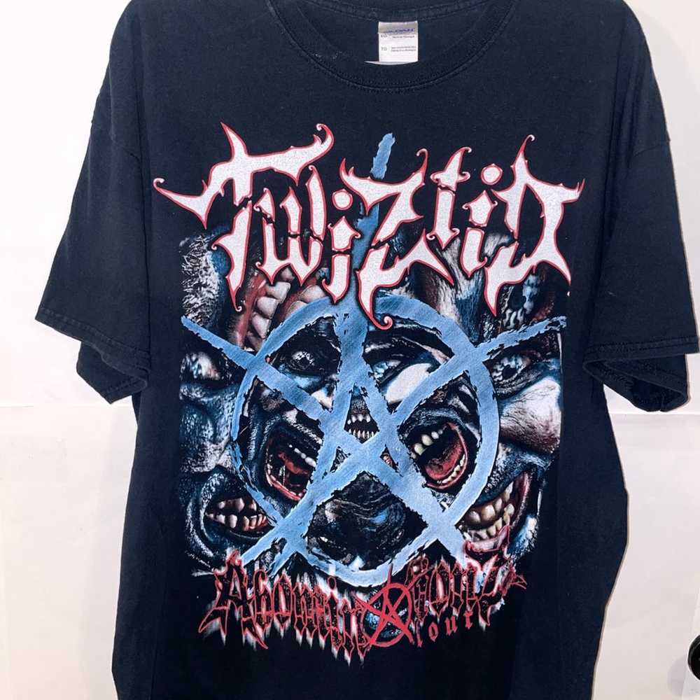 Twiztid Abominationz Tour 2012Concert T Shirt SZ … - image 1