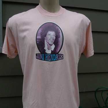 1980s Jimi Hendrix Single Stitch Shirt (C) Licens… - image 1
