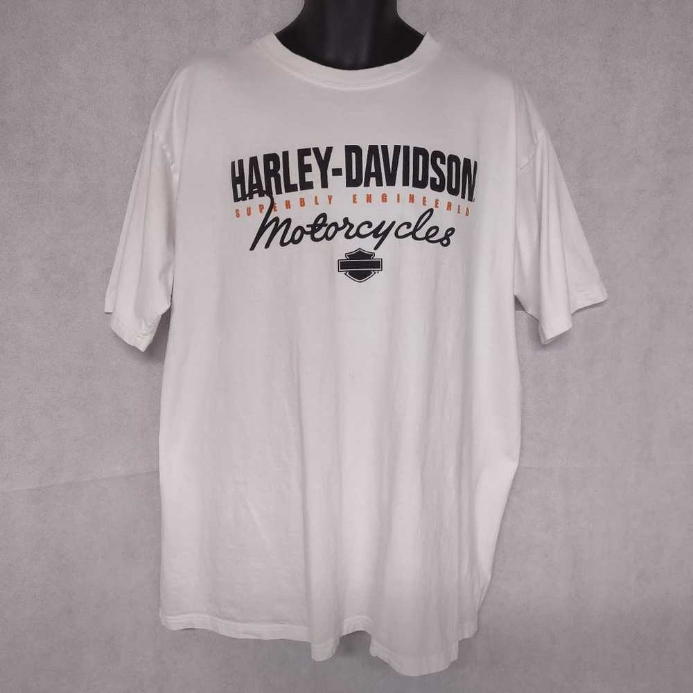 Harley Davidson Jamaica T-Shirt XXL White - image 3
