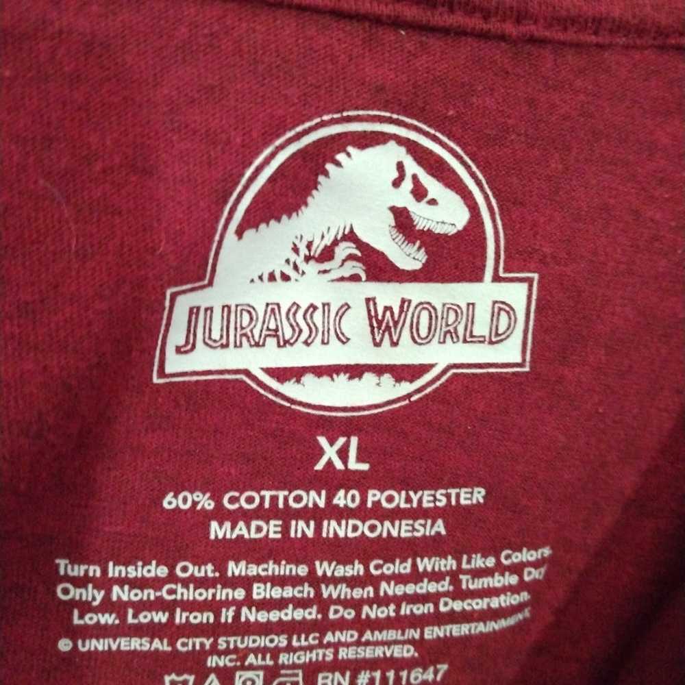 Jurassic Park World Logo Tshirt Dinosaur Action M… - image 3
