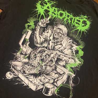 Vintage Aborted metal band tshirt - image 1