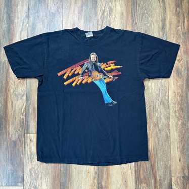 Vintage travis Tritt burning thunder tour shirt XL - image 1
