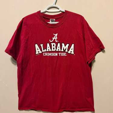 Gildan Oversized red alabama college shirt