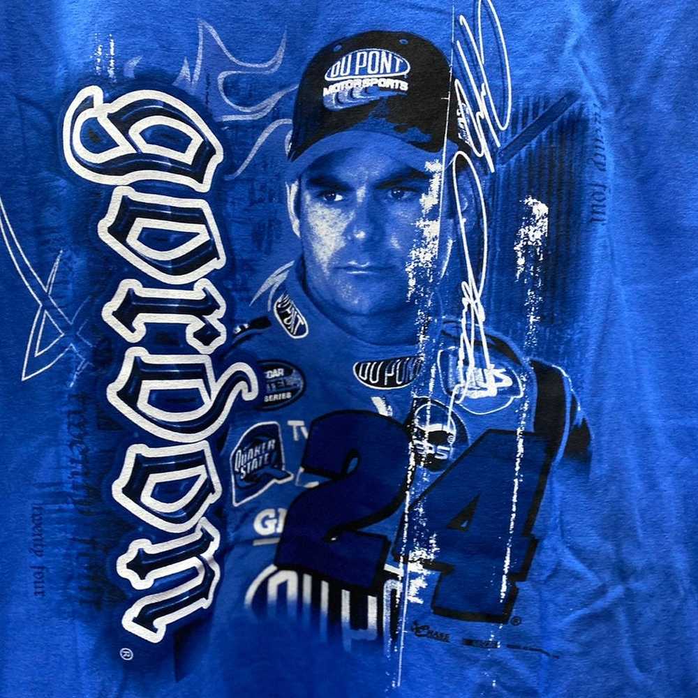 Vintage Jeff Gordon NASCAR Men’s No. 24 XL Shirt … - image 3