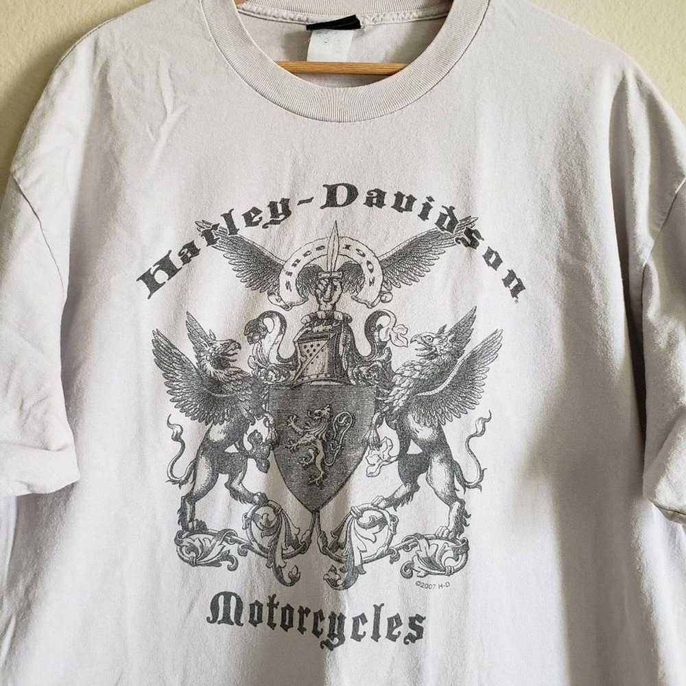 Harley Davidson Pigeon Grey T-Shirt - image 1