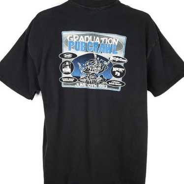 Graduation Pub Crawl T Shirt Vintage 90s