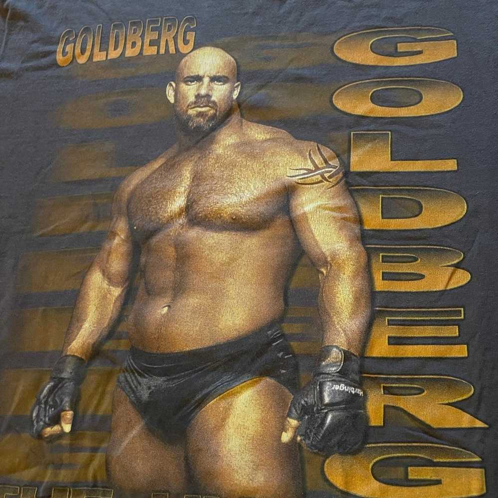 Vintage WCW Wrestling Goldberg “The Hunter” Shirt - image 3