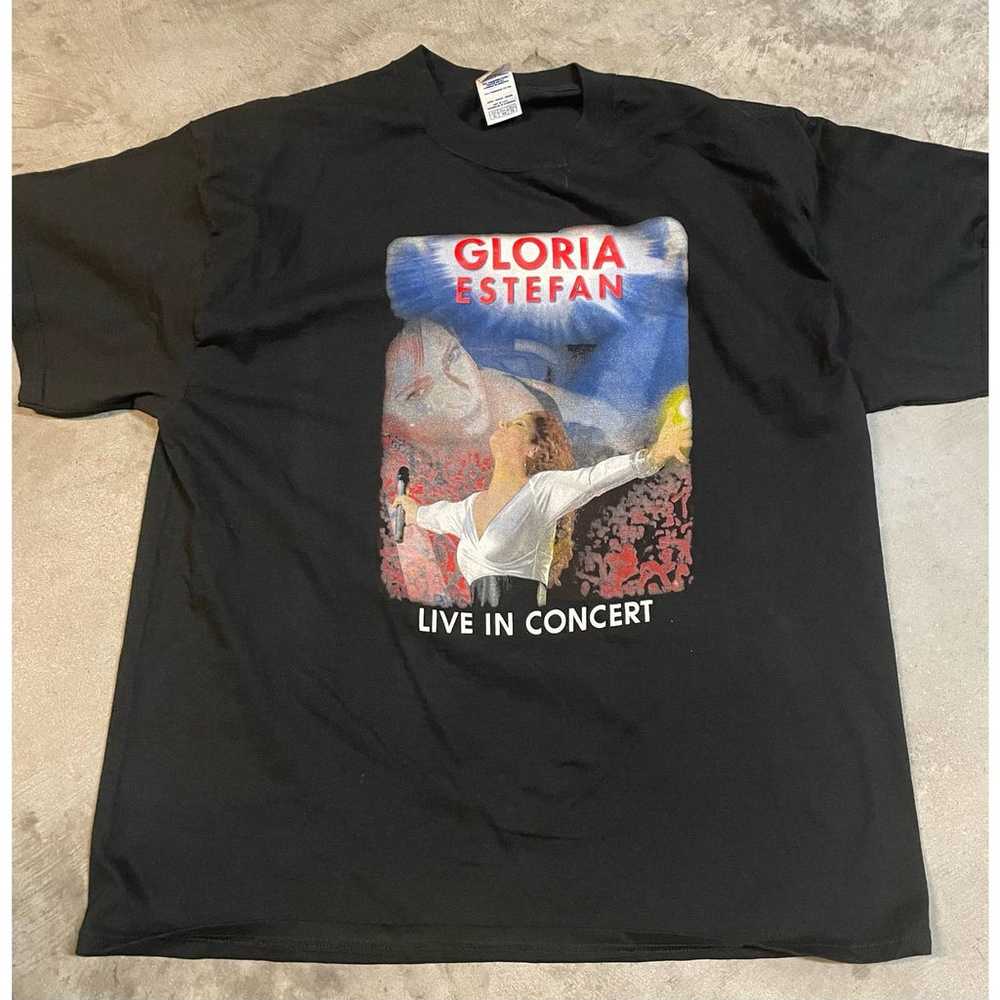 Vintage Gloria Estefan in Concert T-Shirt - image 1