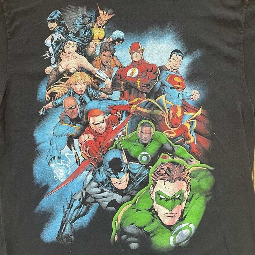 DC Comics Justice League Adult  Shirt - image 2