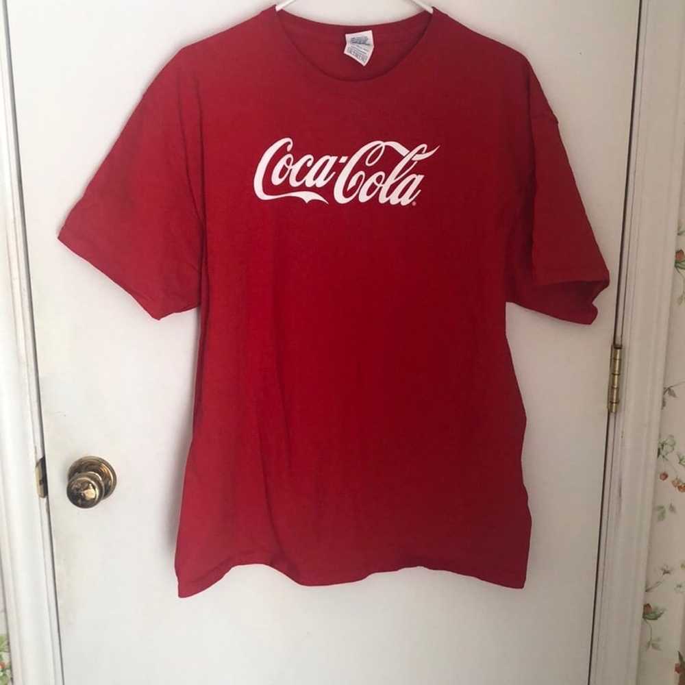 Coca Cola vintage t shirt size XL - image 1