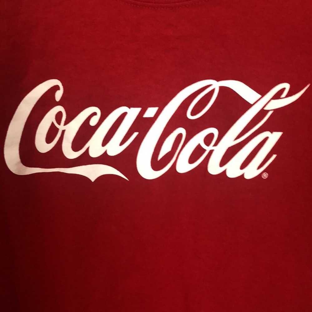 Coca Cola vintage t shirt size XL - image 3