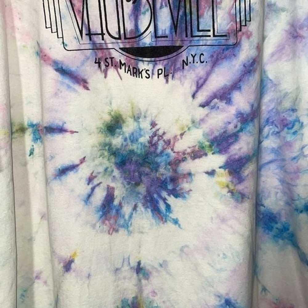 Home made tie-dye Trash and Vaudeville T shirt - image 4