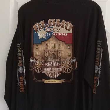 Alamo city Harley-Davidson shirt