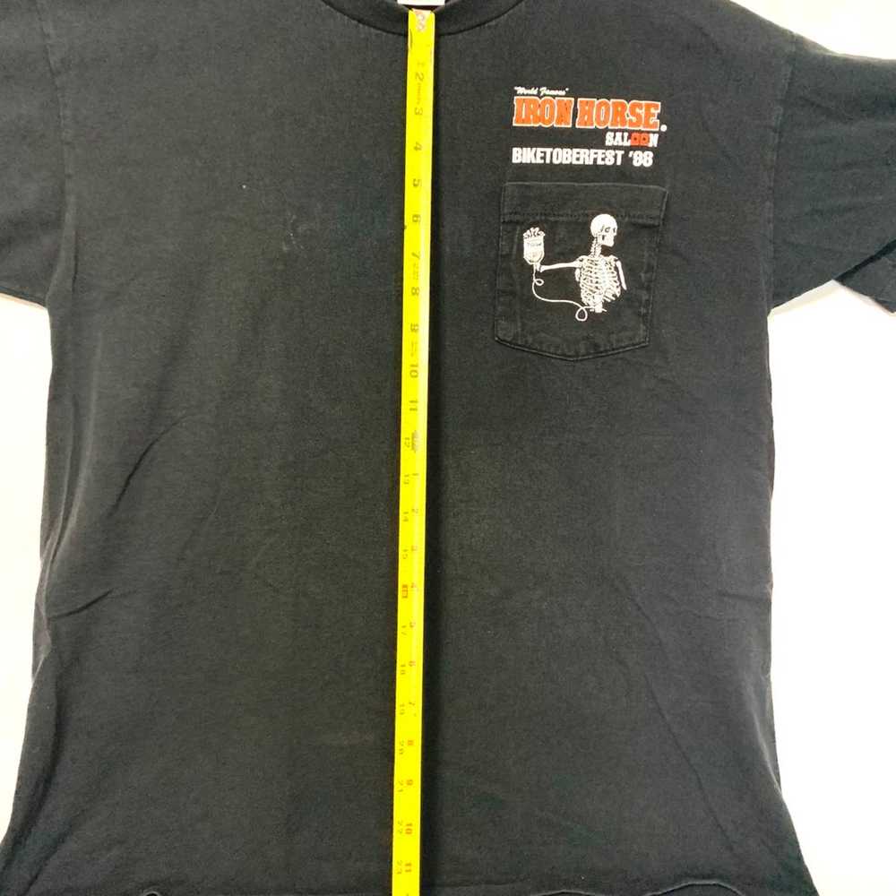 1998 Biketoberfest Daytona Pocket Shirt Black Xl … - image 9