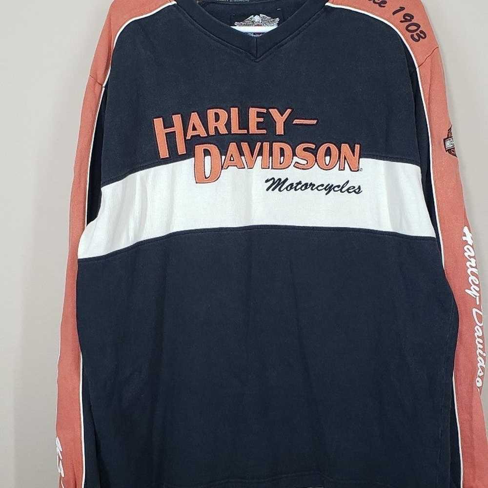 Harley Davidson Mens Long Sleeve Shirt Size XL - image 1