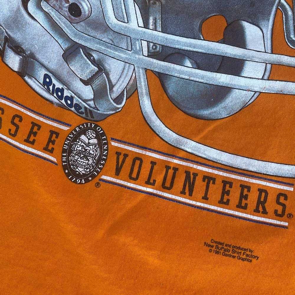 Vintage 1991 Tennessee Volunteers Football Tee - image 5