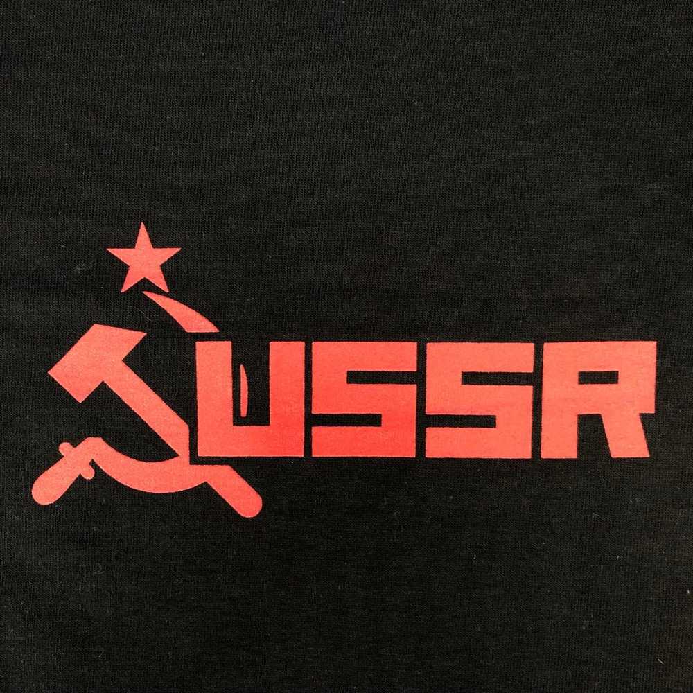 Vintage USSR Soviet Union Russia Men’s Black Shor… - image 4