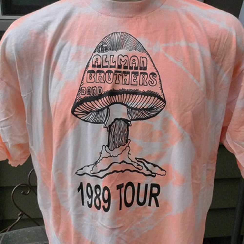 1989 Allman Brothers Single Stitch Shirt (C) Lice… - image 1