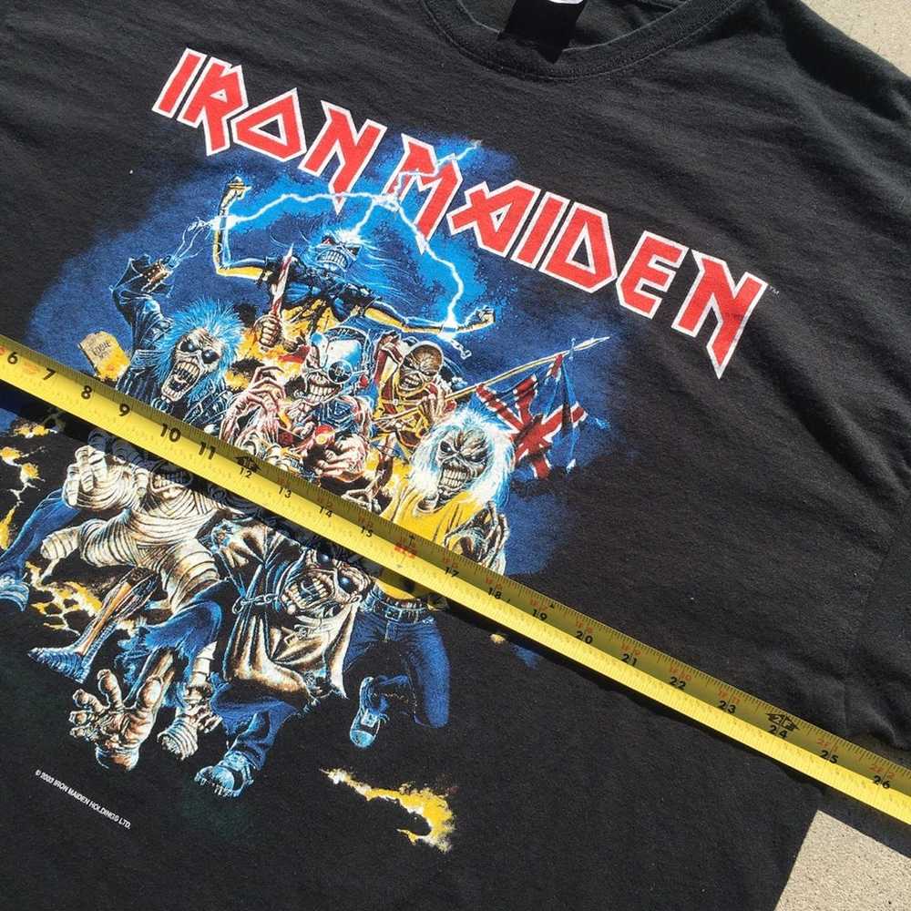 Vintage Iron Maiden Best of The Beast Shirt XXL 2… - image 11