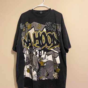 Vintage Y2K Ma Hood T-Shirt - image 1