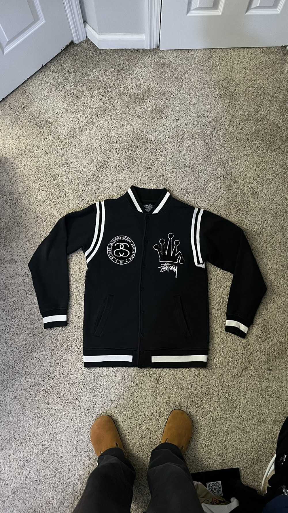 Stussy vintage stussy varsity style jacket - Gem