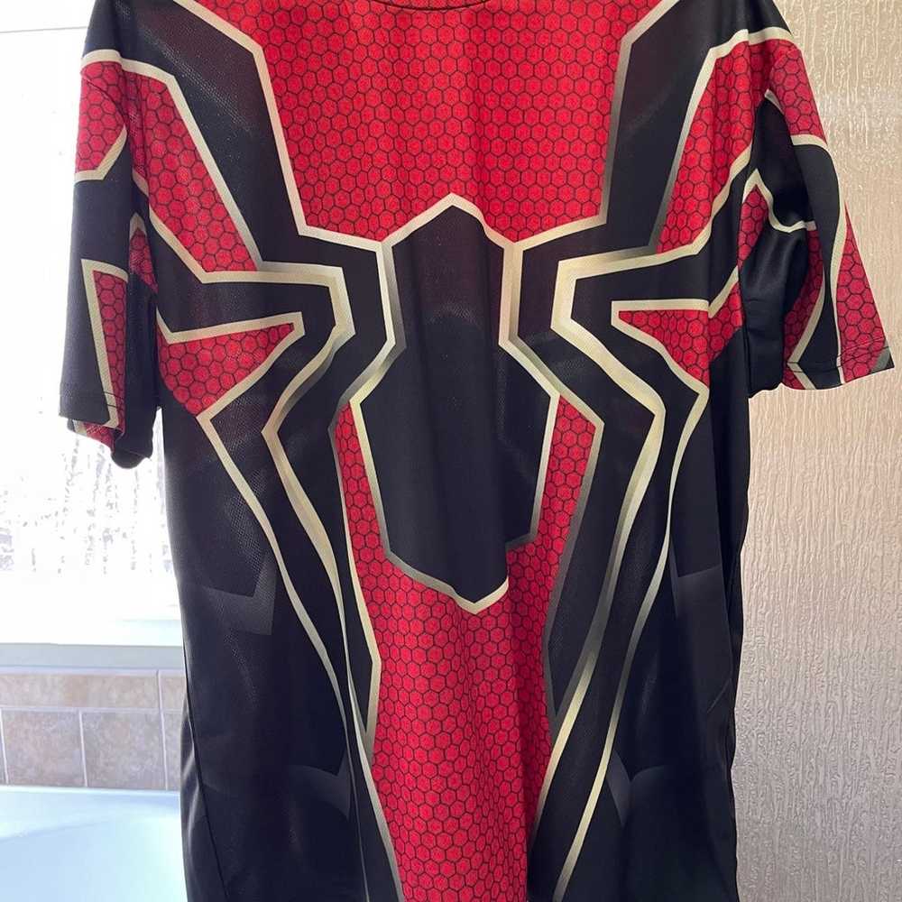 Spider-man Iron Spider 3D Graphic Print Shirt 2xl - image 1