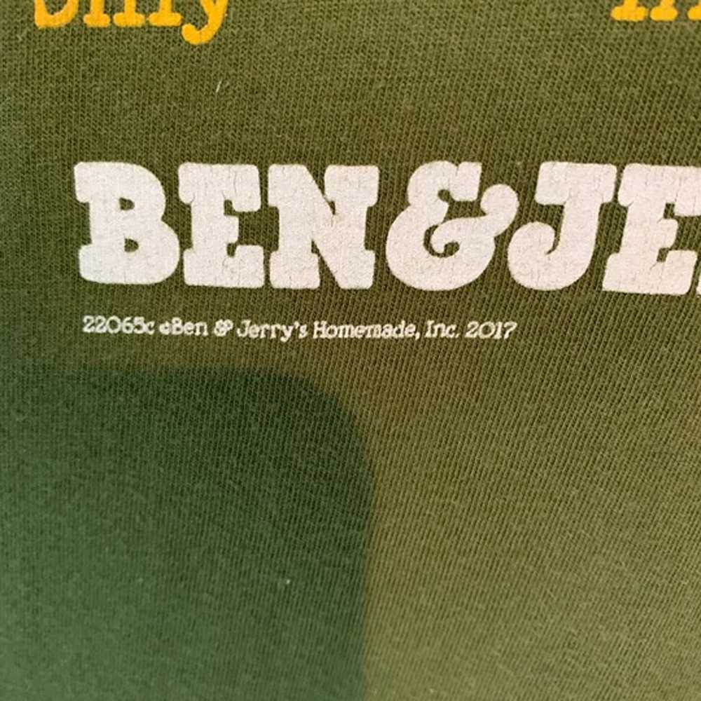 Rare Ben & Jerry's E-Moo-Jis t-shirt - image 4