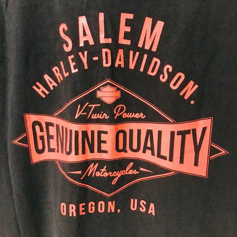 Harley-Davidson Men Black Salem Oregon USA Americ… - image 6