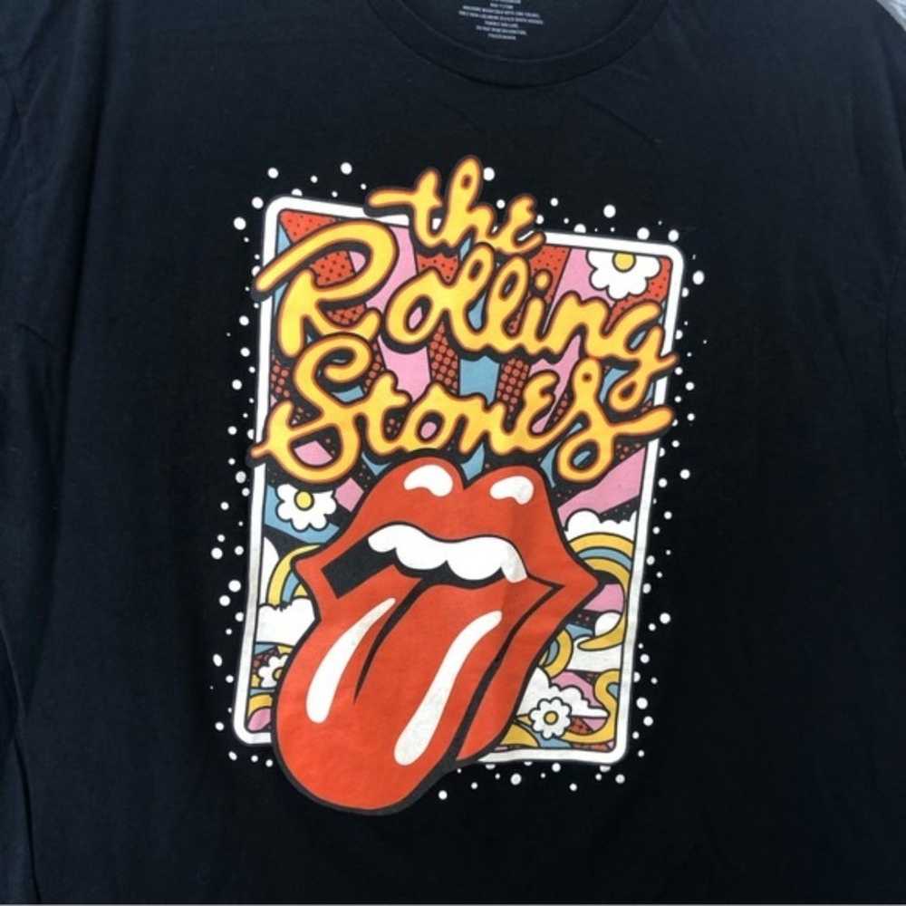 The Rolling Stones Unisex XXL Spellout Graphic Bl… - image 2