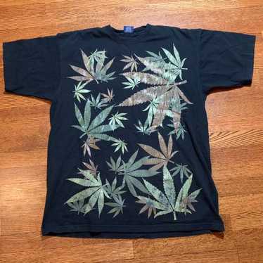 Vintage VTG 90’s Cannabis Cup Weed Marijuana Stoner sale Graphic T-Shirt