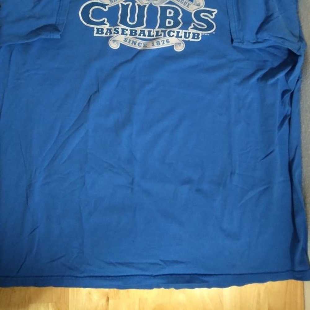Nike Center Swoosh Chicago Cubs Logo T-Shirt - image 2