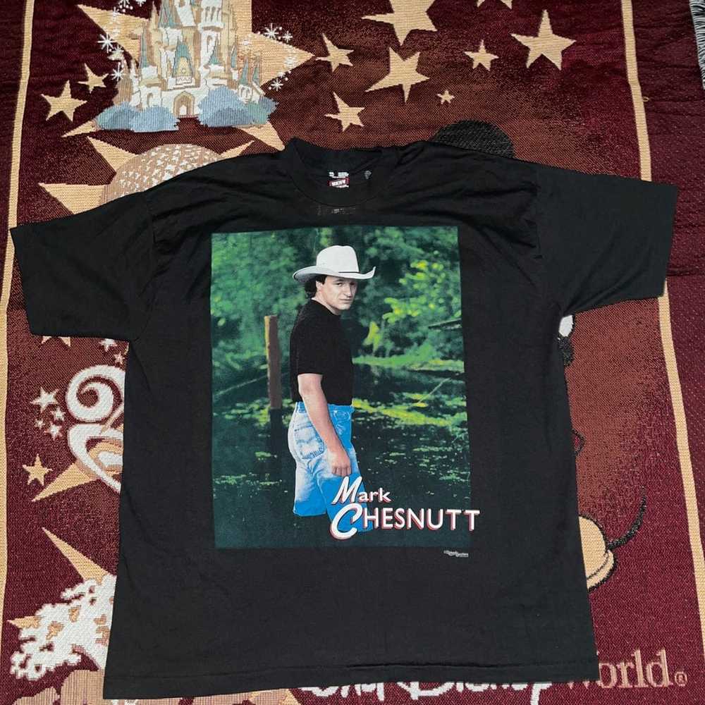 Vintage 1994 Mark Chesnutt What A Way To Live Tou… - image 1