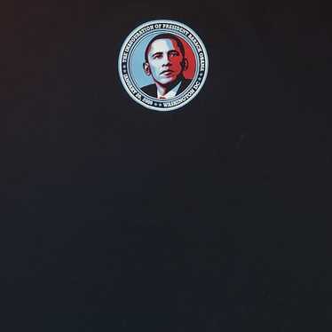 Vintage Barack Obama Inaugurational Graphic Tee - image 1
