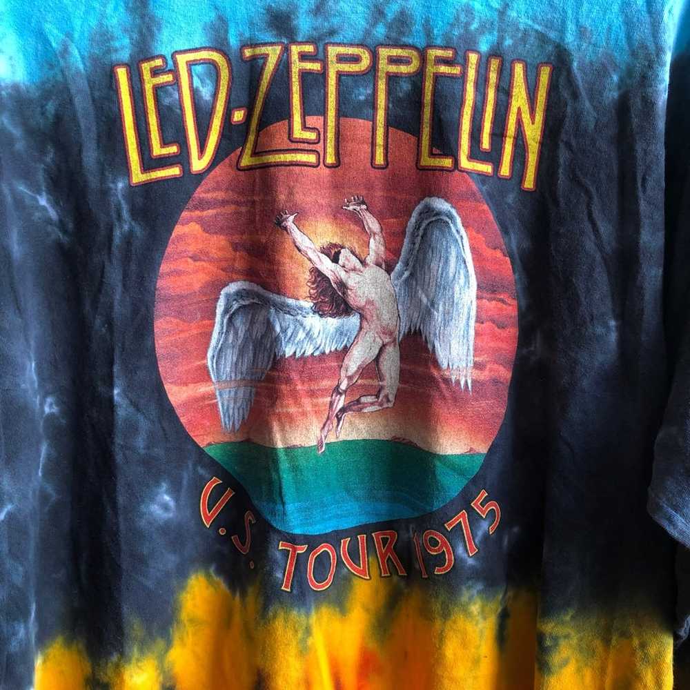 Led Zeppelin U.S. Tour 1975 Tie Dye Sweatshirt, 2… - image 2