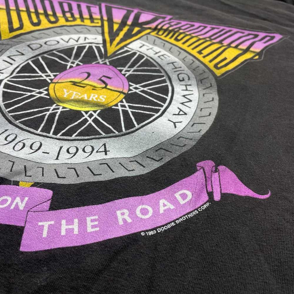 Vintage Doobie Brothers World Tour Shirt 1993-199… - image 5