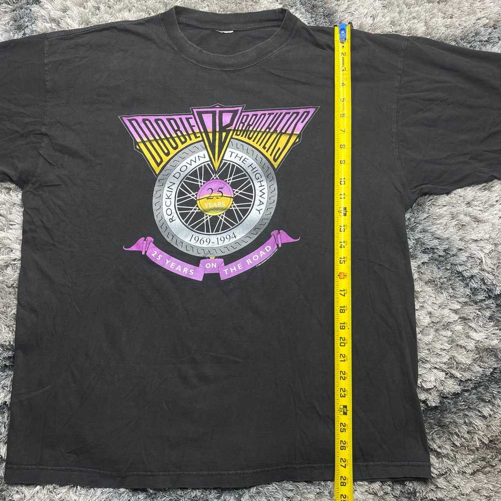 Vintage Doobie Brothers World Tour Shirt 1993-199… - image 9