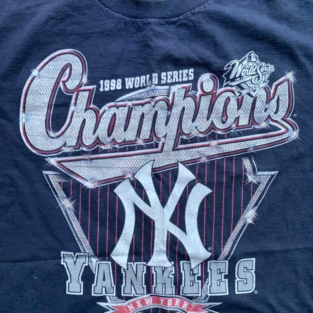 Vintage 1998 New York Yankees World Series Champi… - image 3