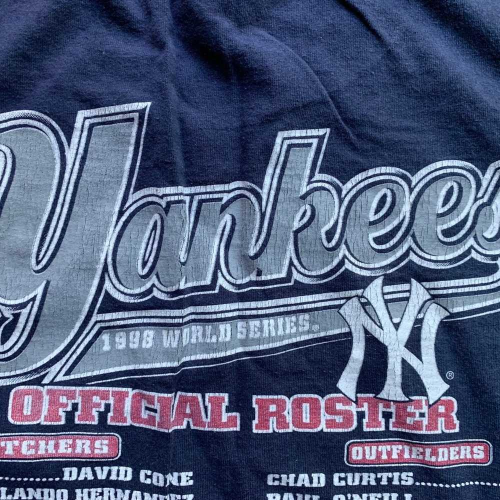 Vintage 1998 New York Yankees World Series Champi… - image 8