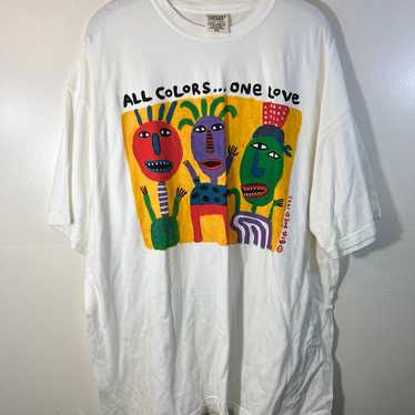 All colors one love comfort colors tshirt - image 1