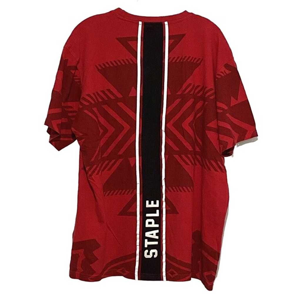 Staple Bird Applique T-Shirt 2XL Red - image 3
