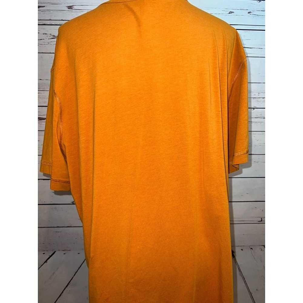 Lululemon athletica Mens tee shirt XXL 2X Orange … - image 8