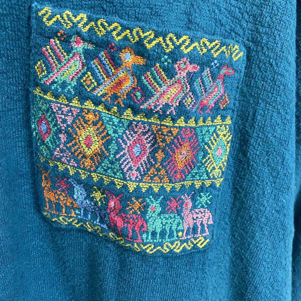 Japanese Brand × Native Titicaca Oversize shirt 3… - image 10