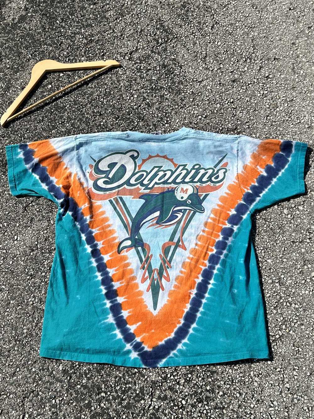 Liquid Blue Vintage liquid blue Miami Dolphins ti… - image 5