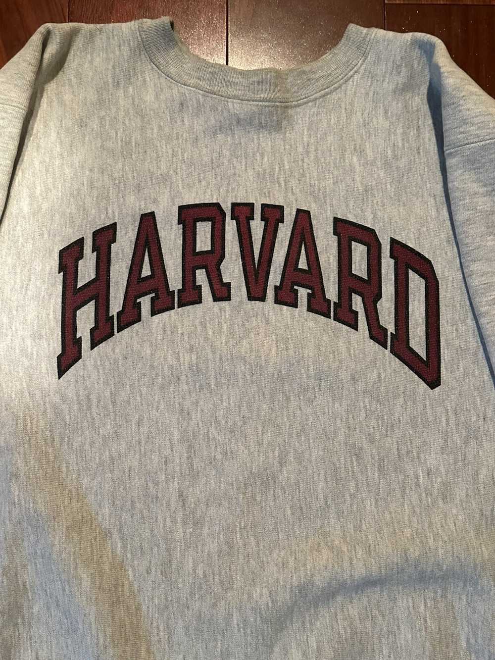 Harvard × Streetwear × Vintage 90s Harvard Crewne… - image 3