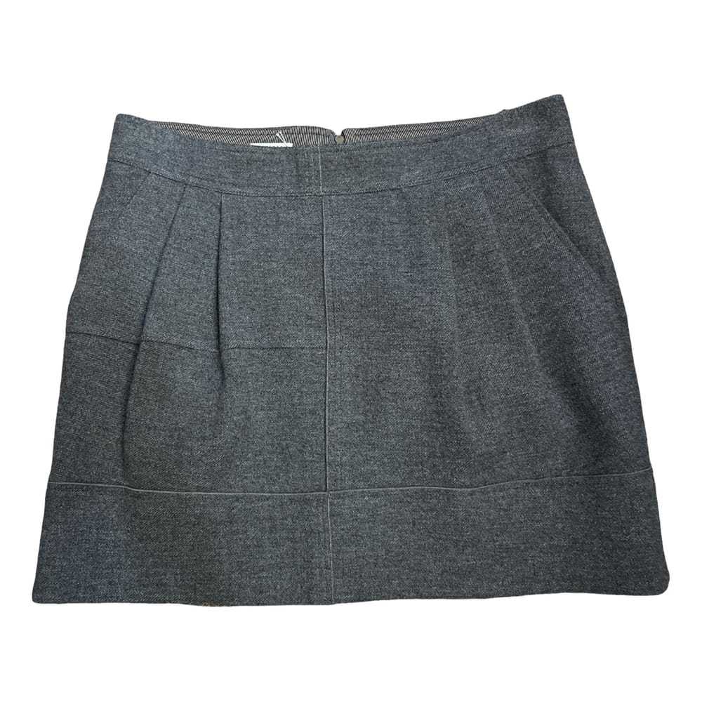 Brunello Cucinelli Wool mini skirt - image 1