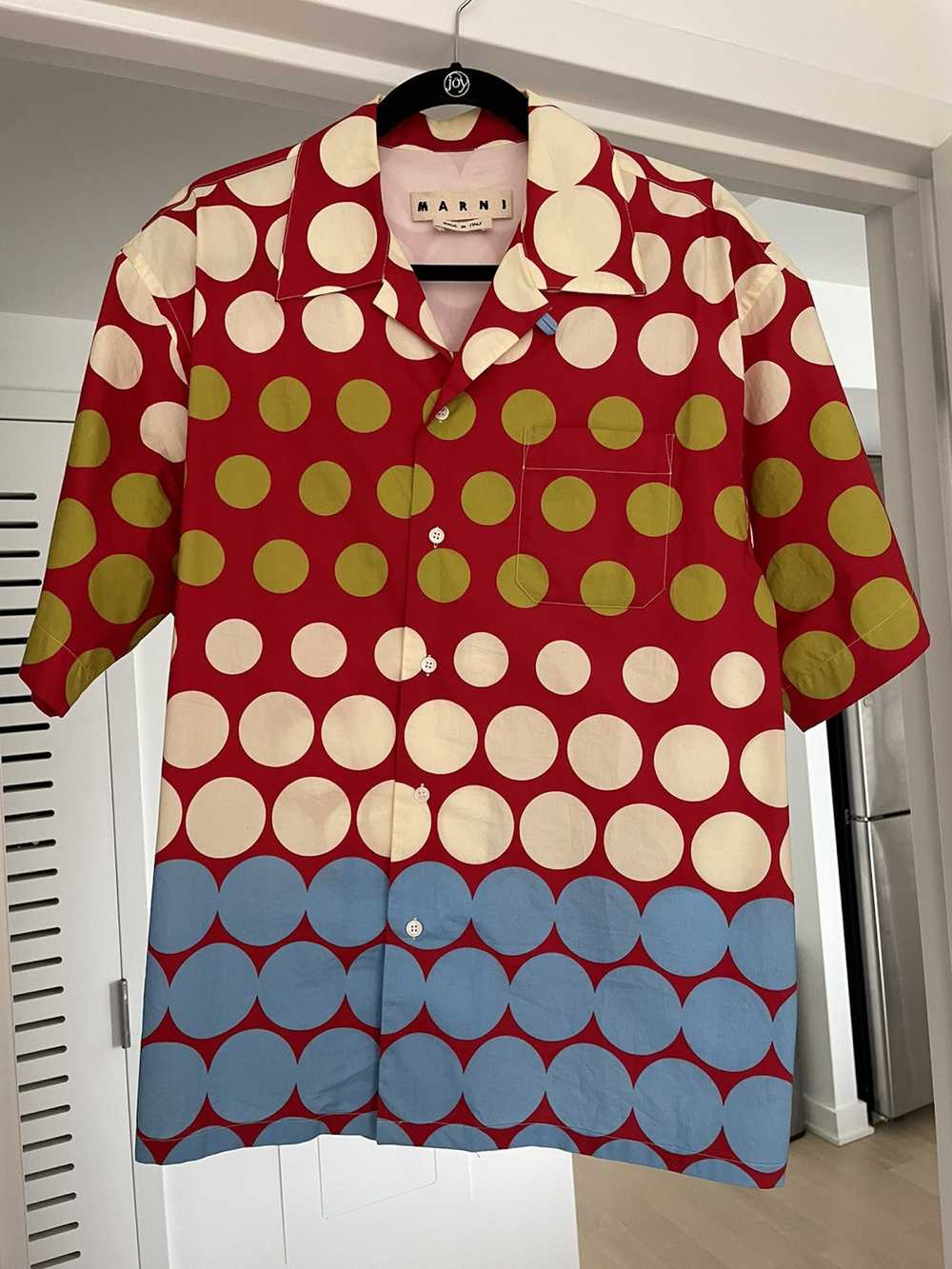 Marni Marni polka dot button up shirt - image 2