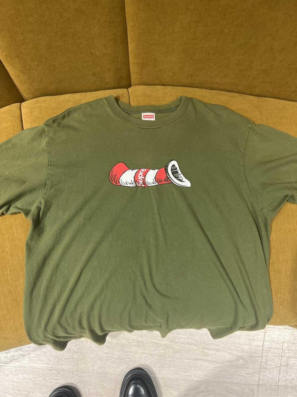 Supreme Dr. Seuss supreme Collab cat in the hat T… - image 3