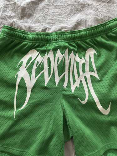 Revenge Revenge Green Mesh Shorts